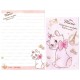 Kit 2 Conjuntos de Mini-Papel de Carta Disney Marie