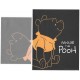 Kit 2 Conjuntos de Papel de Carta Disney Winnie The Pooh ORANGE