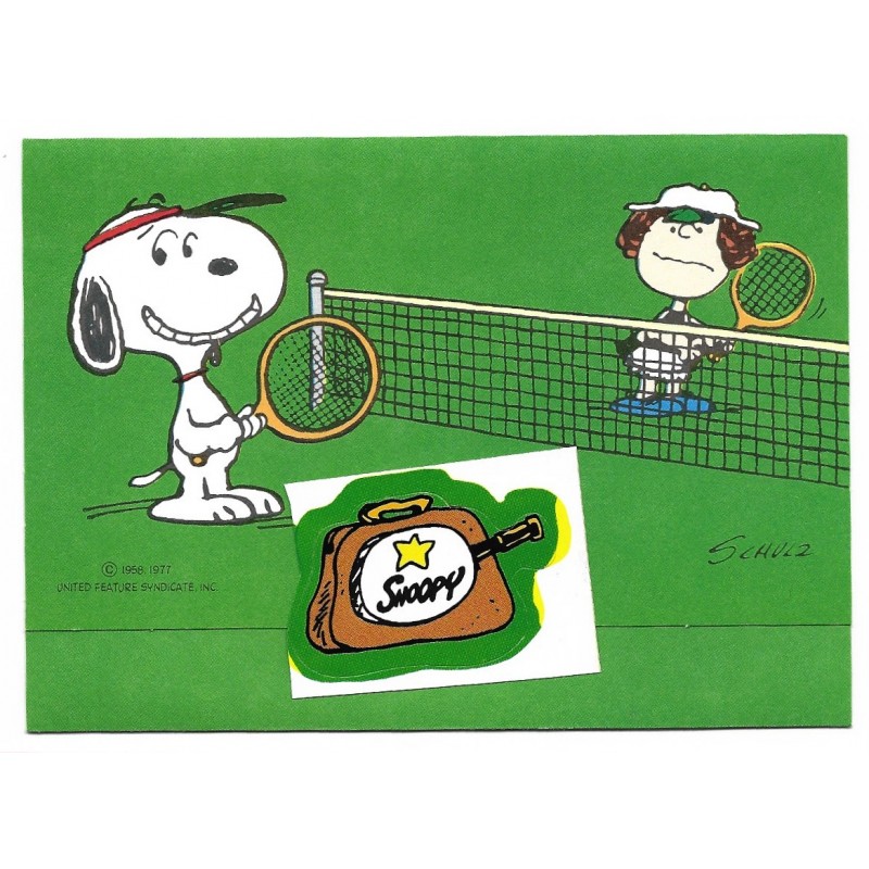 Postalete ANTIGO IMPORTADO Snoopy 13 Hmk