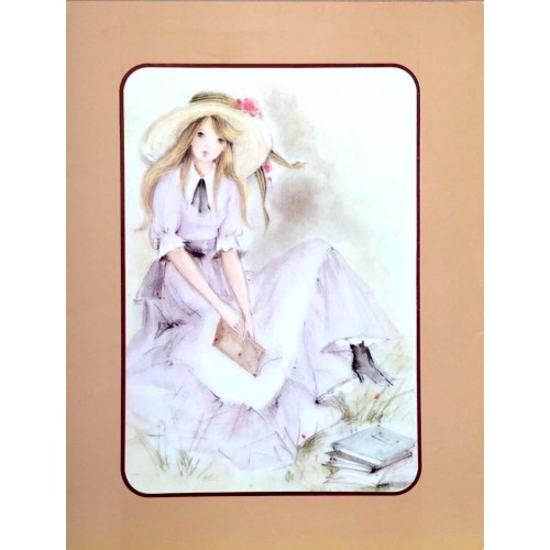 Capa Antiga Original Importada Coleção JÚLIA 07 Sage