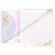 Ano 2015. Conjunto de Papel de Carta Little Twin Stars AGS Sanrio