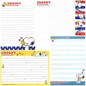 Ano 2014. Kit 4 Notas SNOOPY & His Friends Dots Blue