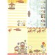 Kit 4 Notas Peanuts Friends Japan