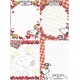 Kit 8 Notas SNOOPY & Woodstock RED Japan