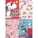 Kit 8 Notas SNOOPY & His Friends Peanuts Japan