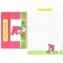 Conjunto de Papel de Carta My Melody ML-119 Antigo Butterfly