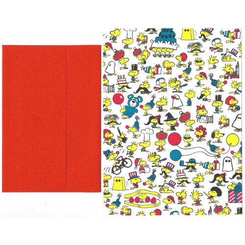 Conjunto de Papel de Carta Woodstock CVM - Vintage Peanuts