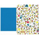 Conjunto de Papel de Carta Woodstock CAZ - Vintage Peanuts