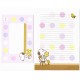 Conjunto de Papel de Carta Snoopy And Woodstock DOT CRS - Peanuts