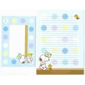 Conjunto de Papel de Carta Snoopy And Woodstock DOT CAZ - Peanuts