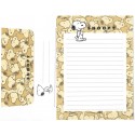 Conjunto de Papel de Carta Snoopy CMA2 Antigo Vintage Peanuts