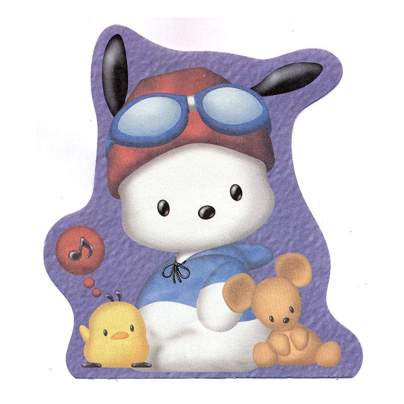 Ano 1999. Nota Pochacco Vintage Sanrio