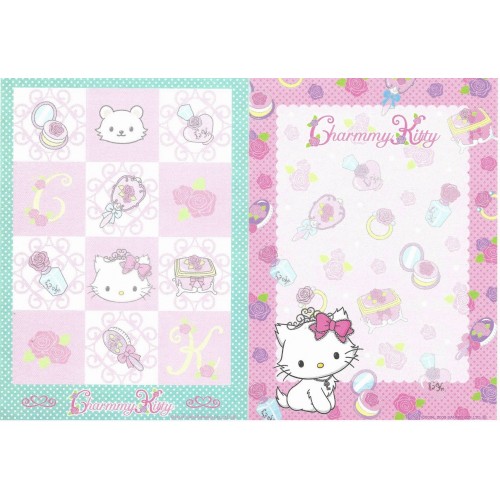 Ano 2005. Kit 6 Notas Charmmy Kitty Perfum II Sanrio