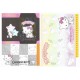 Ano 2005. Kit 6 Notas Charmmy Kitty SIX II Sanrio