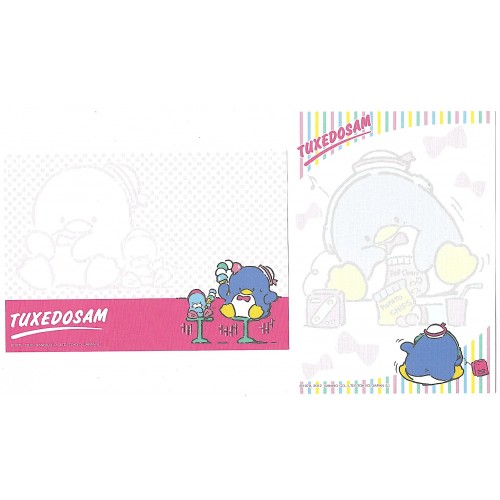 Ano 2012. Kit 4 Notas TUXEDOSAM I Sanrio