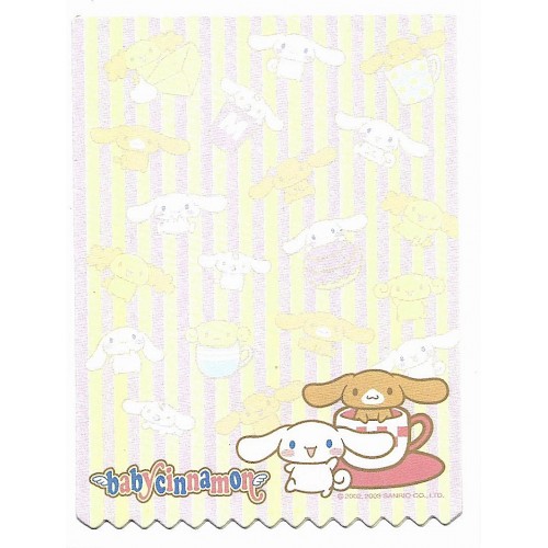 Ano 2003. Nota Baby Cinnamon CRS Sanrio