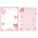 Ano 2006. Kit 2 Notas My Melody Sanrio