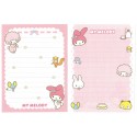 Ano 2006. Kit 2 Notas My Melody Sanrio