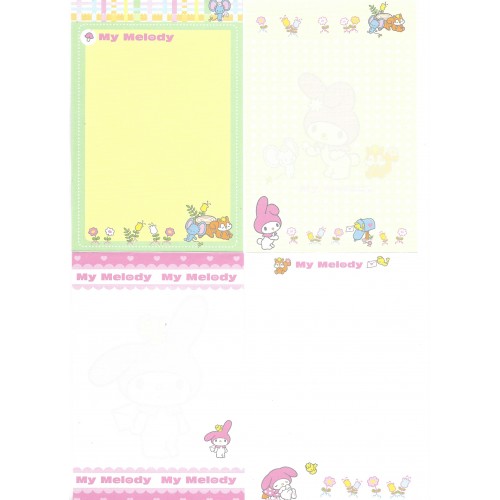 Ano 2004. Kit 24 Notas My Melody Sanrio