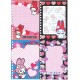 Ano 2003. Kit 4 notas My Melody VMP Sanrio