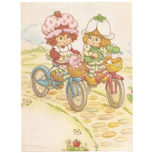 Papel de Carta Antigo M2 Moranguinho