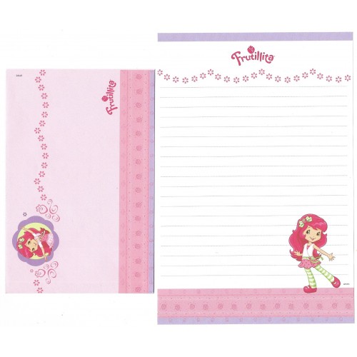 Conjunto de Papel de Carta Importado Frutillita TCFC