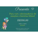200. Vale Presente Papel de Carta Shop