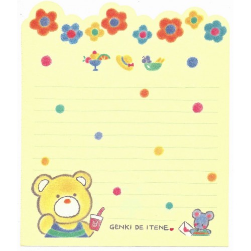 Ano 1991. Papel de Carta Cheery Chums CAM Vintage Sanrio