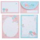 Ano 2020. Conjunto de Papel de Carta Little Twin Stars 45th Anniversary Sanrio