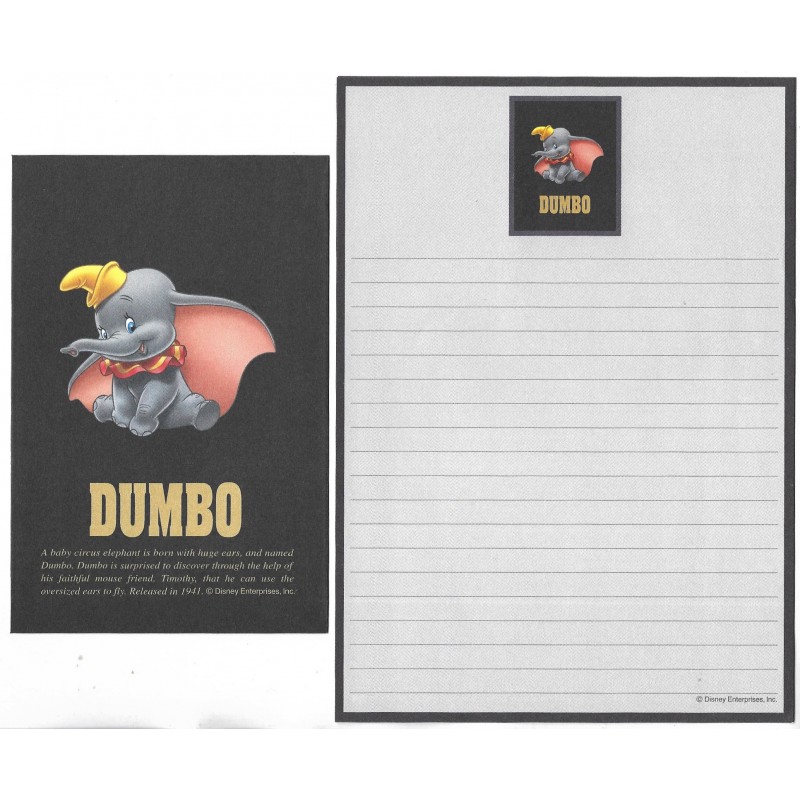 Conjunto de Papel de Carta Dumbo Disney Enterprises Inc.