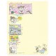 Ano 1993. Kit 3 Conjuntos de Papel de Carta RuRuRuGakuen Vintage Sanrio