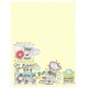 Ano 1993. Kit 3 Conjuntos de Papel de Carta RuRuRuGakuen Vintage Sanrio