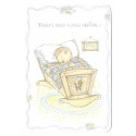 Notecard Cartão Antigo Importado Betsey Clark Arrival Hallmark