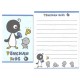 Conjunto de MINI-Papel de Carta Penchan Kids Crux Japan