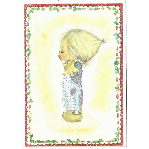 Cartão Importado Betsey Clark Love-Warm Christmas Hallmark