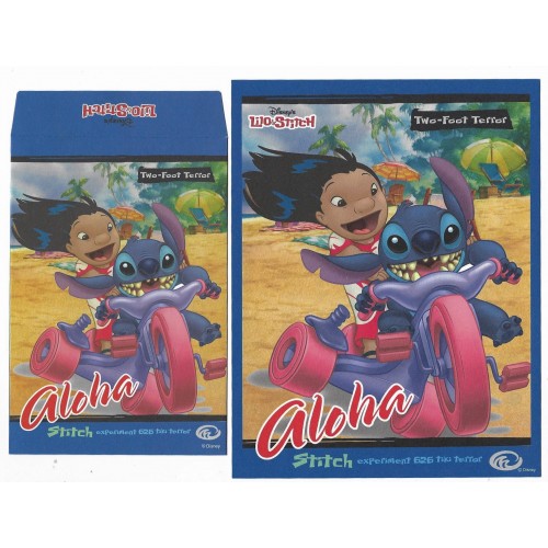 Conjunto de Papel de Carta Disney Lilo & Stitch - Two Foot Terror