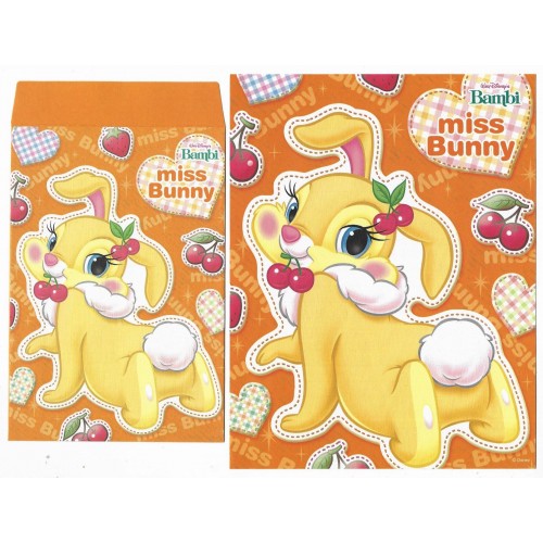 Conjunto de Papel de Carta Disney Miss Bunny