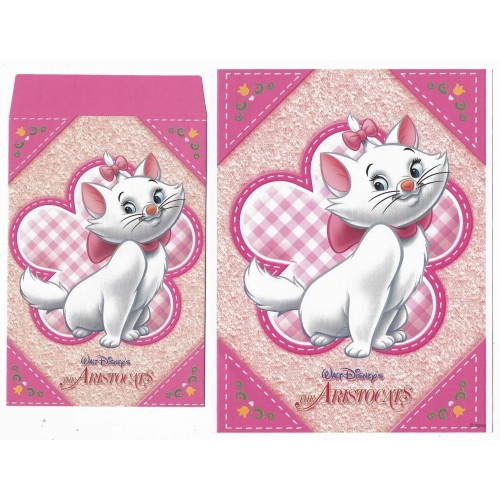 Conjunto de Papel de Carta Disney The Aristocats