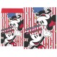 Conjunto de Papel de Carta Disney Mickey Mouse & Minnie Mouse