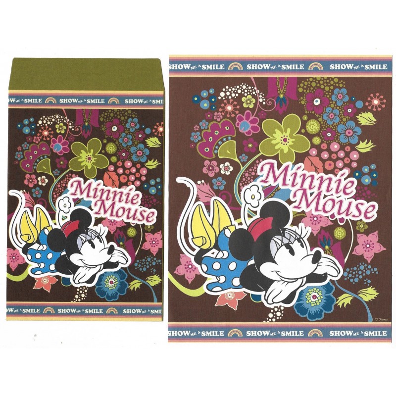 Conjunto de Papel de Carta Disney Minnie Mouse