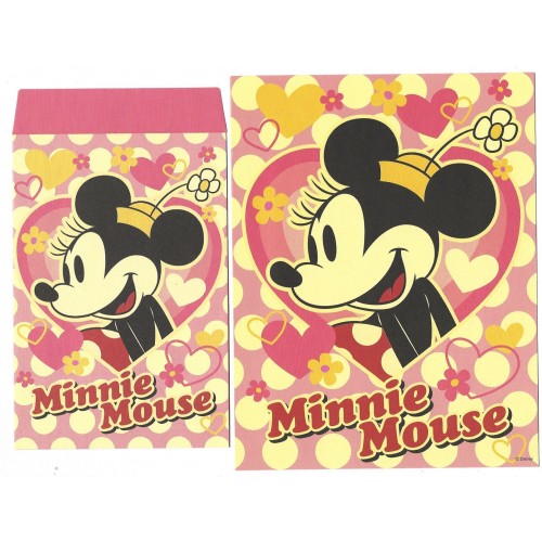 Conjunto de Papel de Carta Disney Minnie Mouse CRS