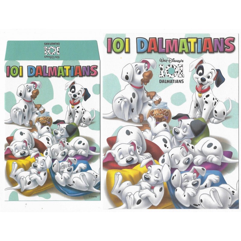 Conjunto de Papel de Carta Disney 101 Dalmatians