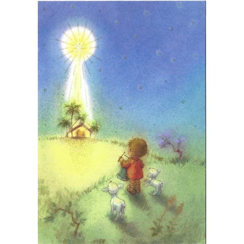 Notecard Antigo Importado Mary Hamilton Christmas Hallmark