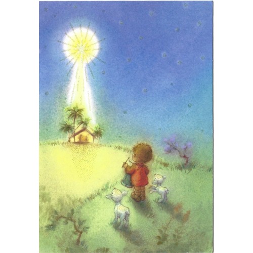 Notecard Antigo Importado Mary Hamilton Christmas Hallmark