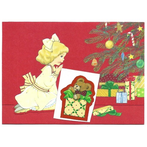 Postalete Antigo Importado Christmas Tree Hallmark Cards