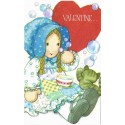 Notecard Holly Hobbie Valentine - American Greetings