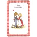 Notecard Holly Hobbie Happy Valentine's Day Carlton Cards