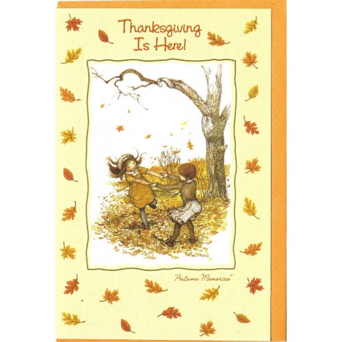 Notecard Holly Hobbie Happy Autumm Memories American Greetings