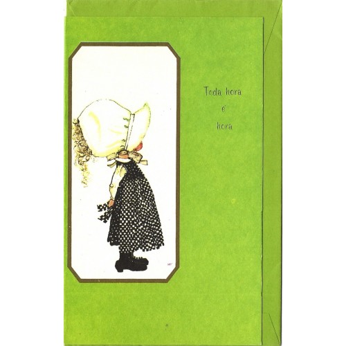 Notecard Holly Hobbie Toda Hora é Hora Requinte