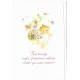 Notecard Antigo Importado Mary Hamilton Valentine Wishes Hallmark